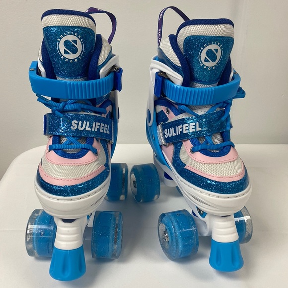 Sulifeel In-line Roller Skates Size 10c-13c - Picture 5 of 8